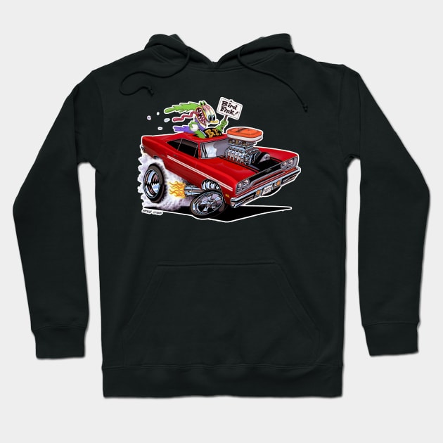 BIRD FINK 1970 GTX Hoodie by vincecrain